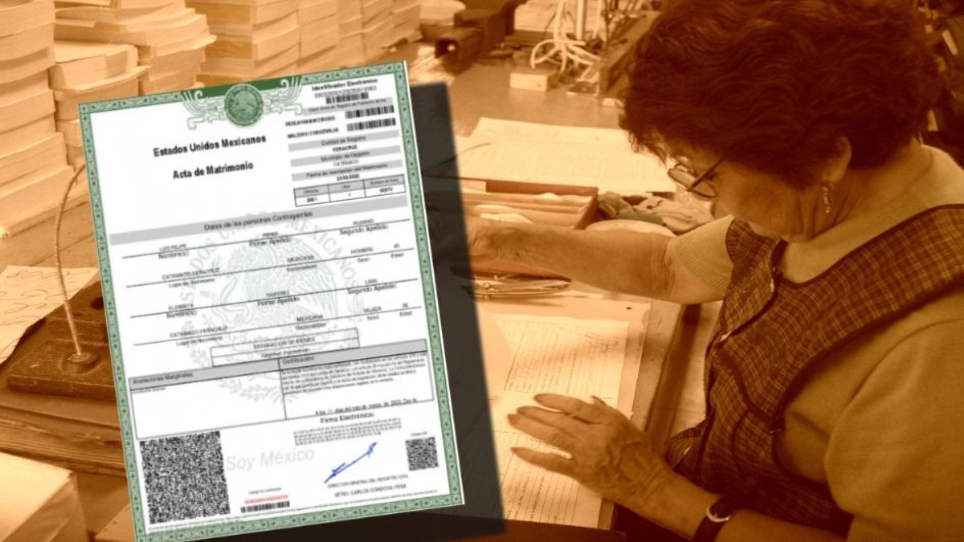 Cómo Imprimir Acta de Matrimonio en Línea
